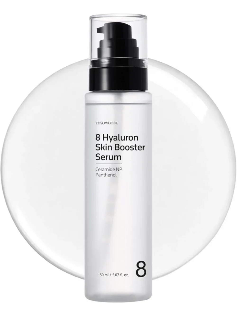 Hydrating Hyaluron Serum with Niacinamide & Glycerin for Plump Glass Skin, 150ml